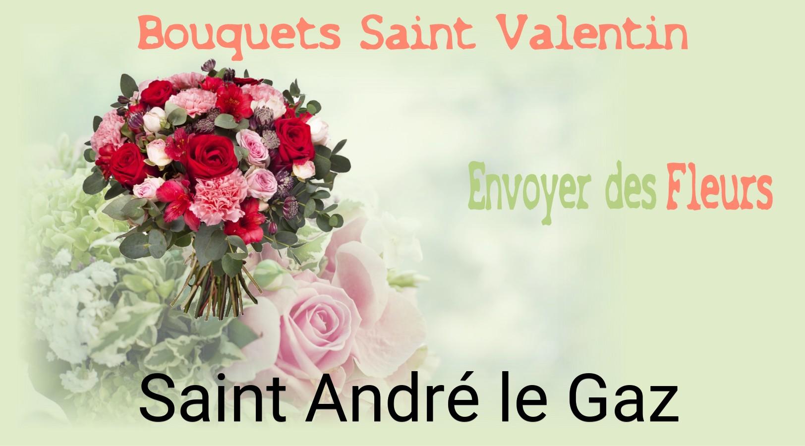 Roses de Saint-Valentin livrées à Saint-André-le-Gaz